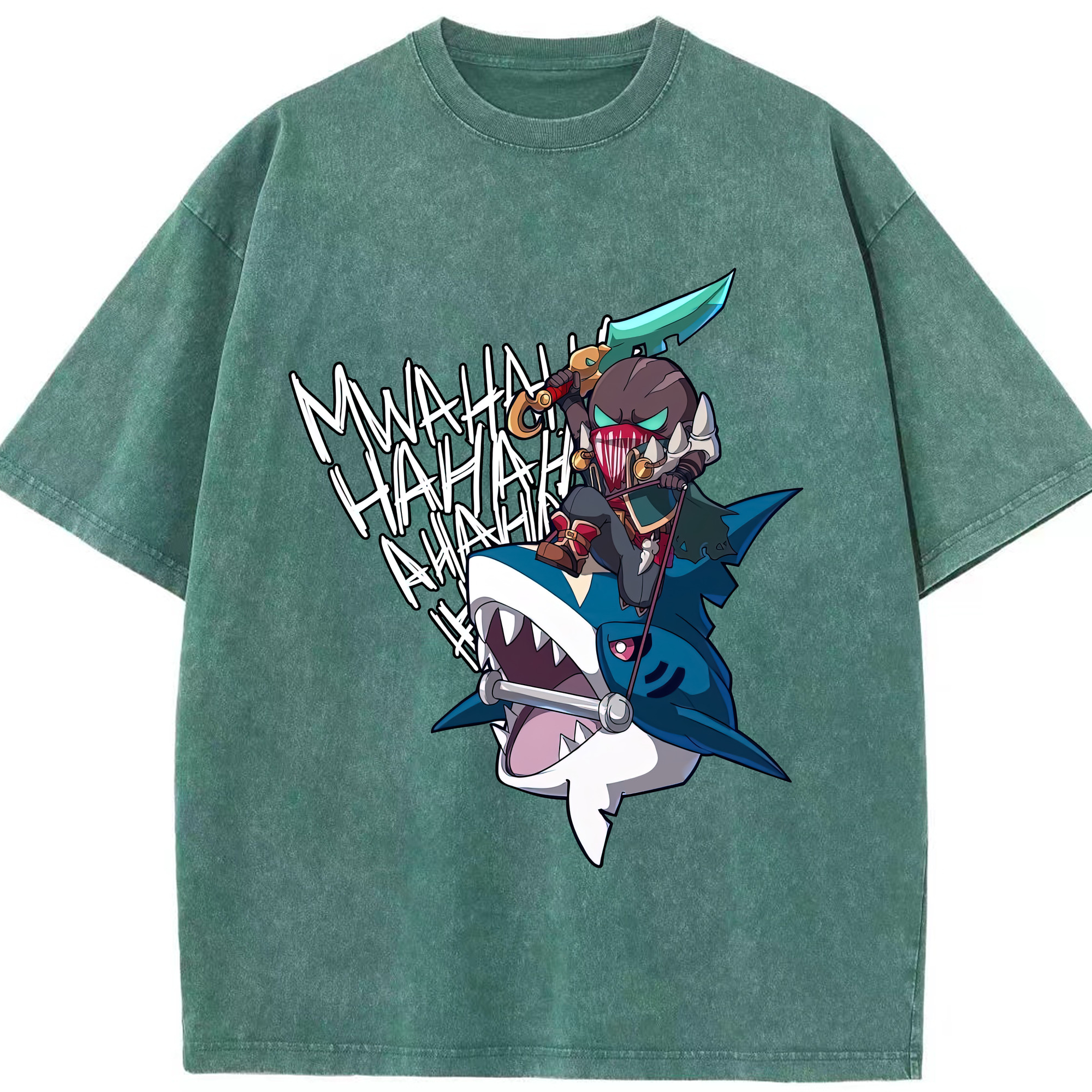 リーグ・オブ・レジェンド League of Legends LOL 綿100% ヴィンテージ風 半袖Tシャツ（フロントプリント）